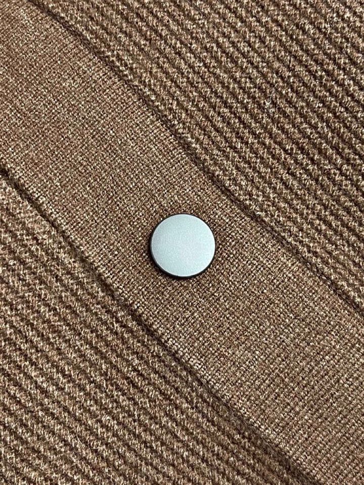 BrunelloCucinelli BC 2025ss秋冬新品翻领针织毛衣开衫夹克外套，美式穿搭经典设计