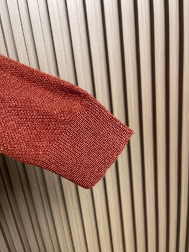 Ermenegildo Zegna 杰尼亚2025ss时装款男士长袖针织翻领毛衣Polo衫，非常明星级的