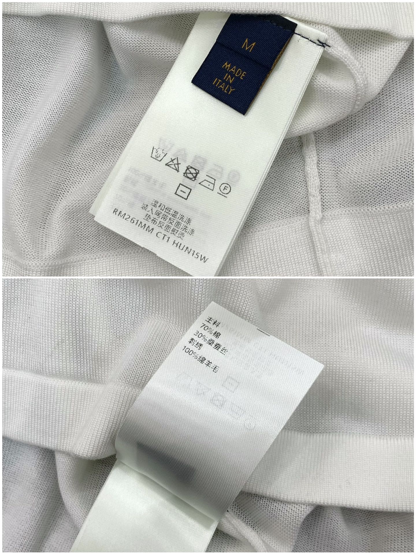 ，LouisVuitton 路易威登，2025夏秋最新款，专柜同步有售，原单狠货，时尚休闲针织短袖上衣，