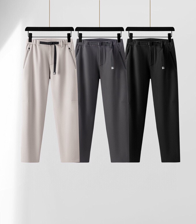 DESCENT迪桑特2025秋冬 上新 SKISTYLE系列运动休闲秋冬加厚加绒休闲裤长裤，甄选用日本东