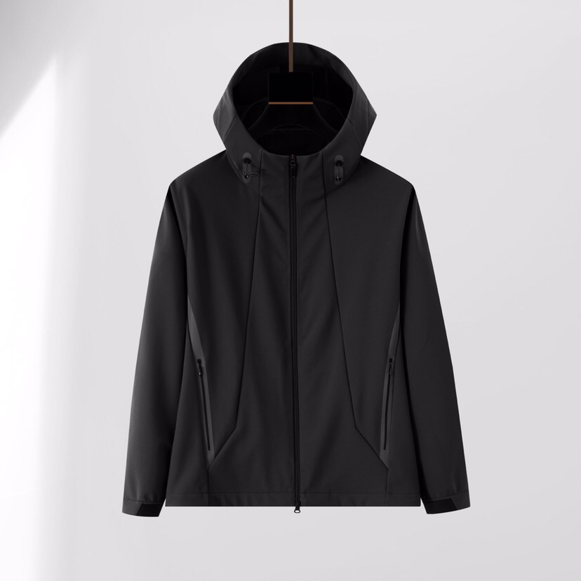 迪桑特DESCENT 2025秋冬 上新加绒连帽夹克外套，加厚冲锋衣运动外套夹克。高端机能系列，甄选日本