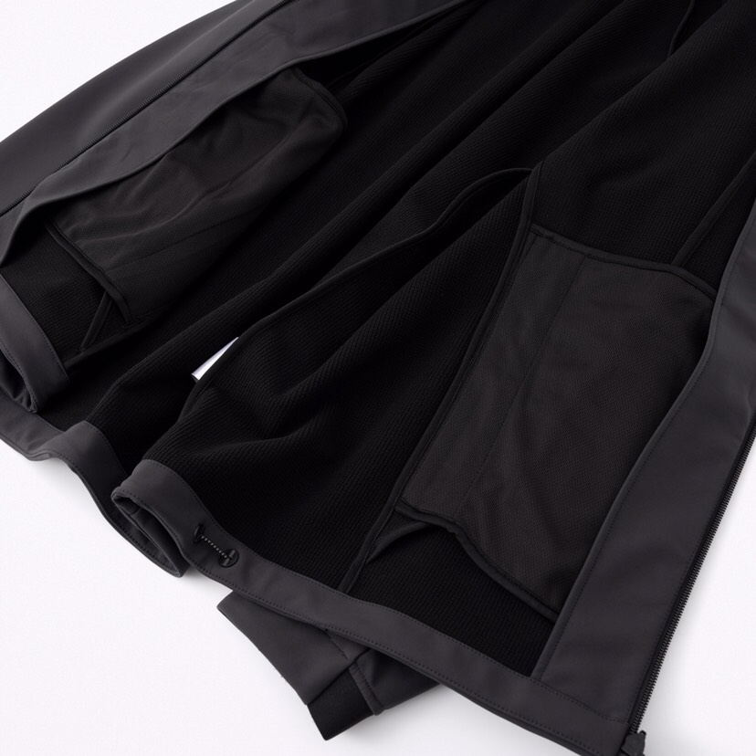 迪桑特DESCENT 2025秋冬上新加厚加绒连帽夹克套装，高端机能系列，甄选日本东丽特力飞面料，面层8