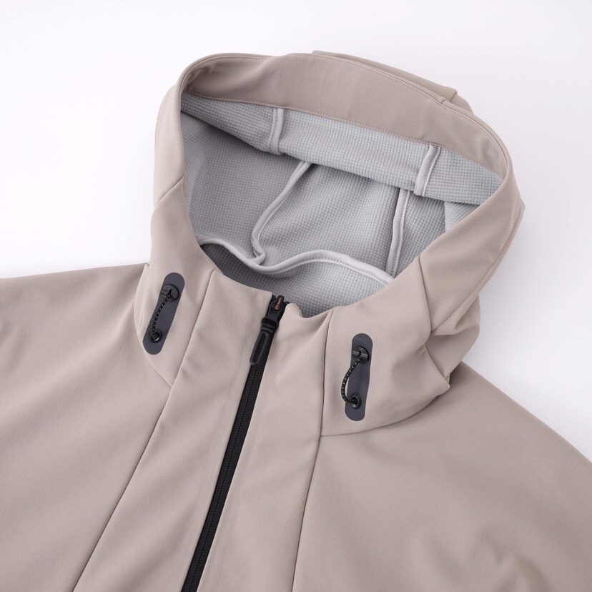 迪桑特DESCENT 2025秋冬上新加厚加绒连帽夹克套装，高端机能系列，甄选日本东丽特力飞面料，面层8