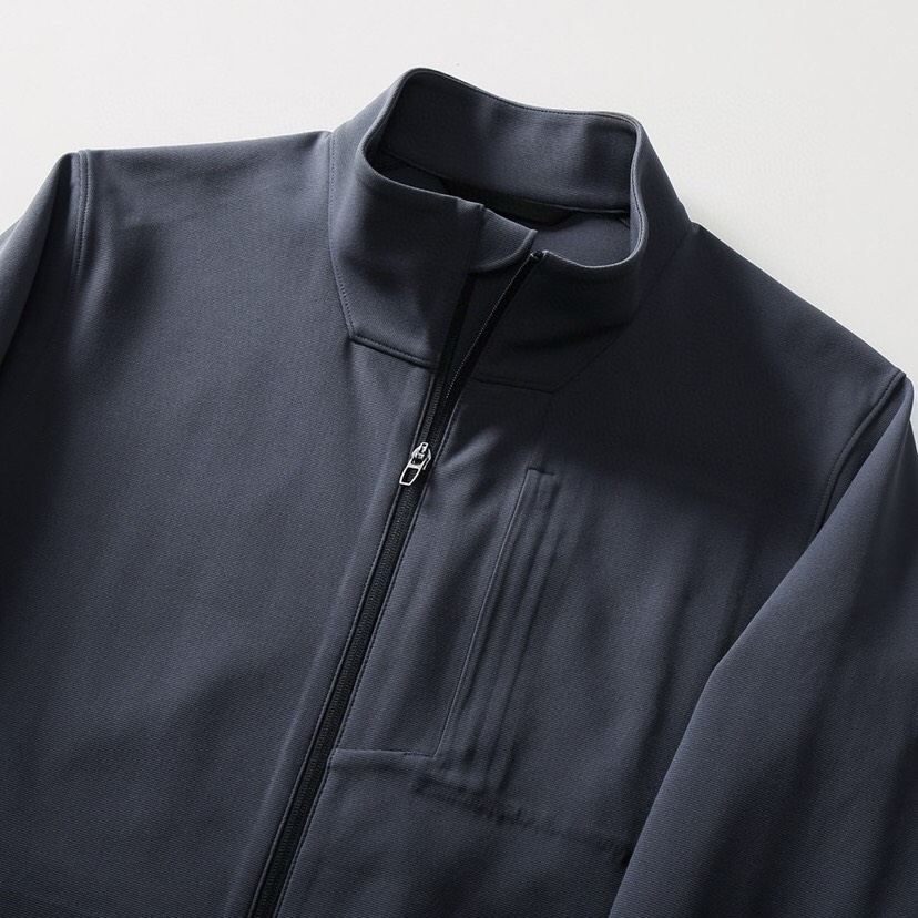 (Arcteryx）始祖鸟25年春季季男士休闲运动立领夹克外套定制面料，日本东丽轻量化提花四面弹。采用快