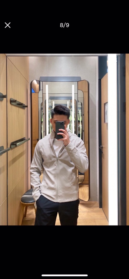 (Arcteryx）始祖鸟25年春季季男士休闲运动立领夹克外套定制面料，日本东丽轻量化提花四面弹。采用快