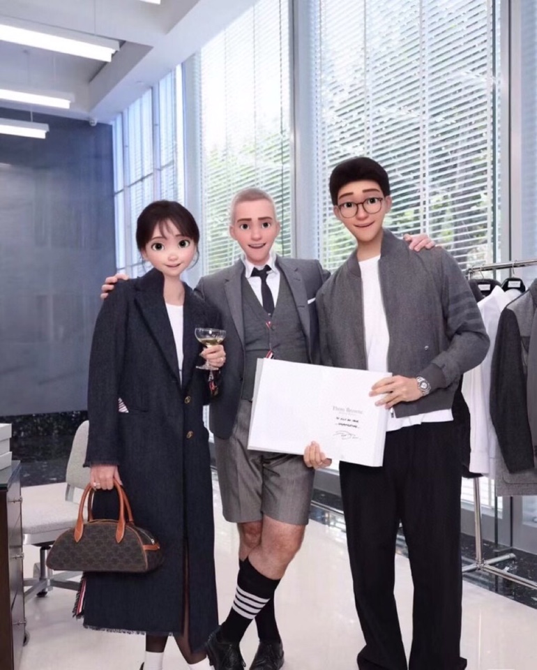THOM BROWNE 汤姆布朗 TB色织四杠毛呢棒球领夹克外套 \n码数：1-4 颜色：灰色、藏蓝\n