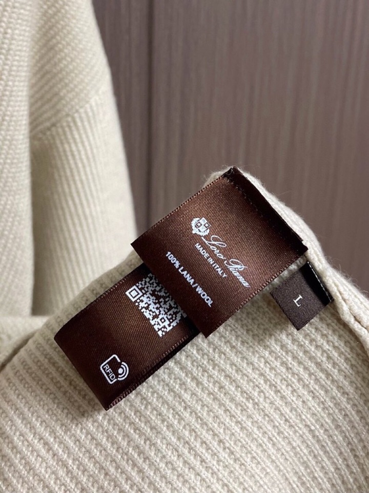 Loro Piana 诺悠翩雅lP🆕 ss秋冬新品毛领拉链针织毛衣开衫外套，毛领可拆卸设计，美式穿搭经典