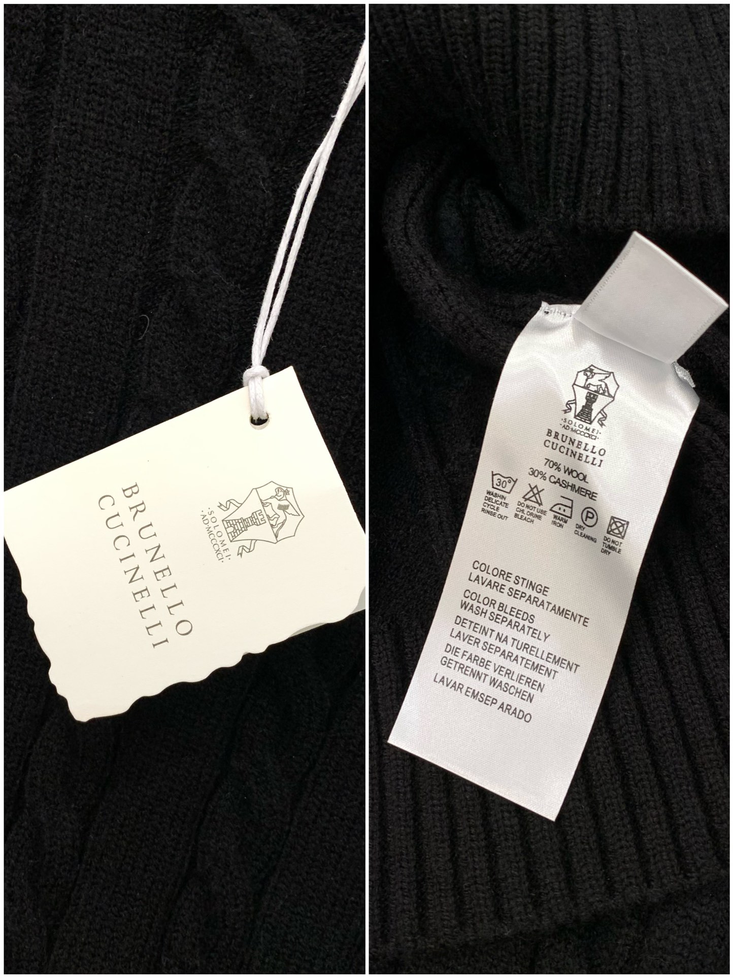 ，意大利神狮，时尚品牌，2025冬季新品，时尚休闲针织圆领毛衣，专柜同步有售，原单狠货，采用进口原版面料