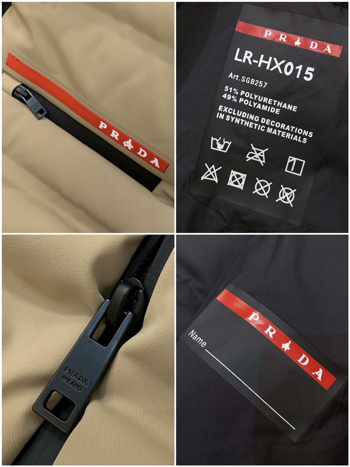 ，PRADA 普拉达，2025冬季最新品，专柜同步有售，时尚休闲羽绒马甲，进口原版面料，做工极为复杂，唯