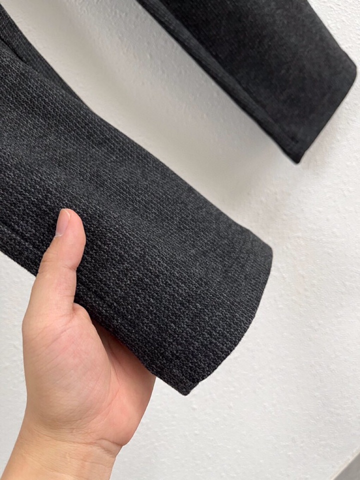 Loro Piana 诺悠翩雅lP🆕 秋冬 全品相订单，保暖有型 羊毛呢混纺松紧腰直脚休闲裤 经典百搭 