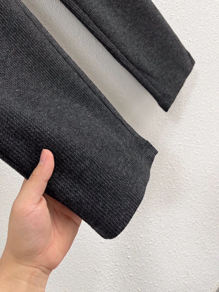 Loro Piana 诺悠翩雅lP🆕 秋冬全品相订单，保暖有型 羊毛呢混纺松紧腰直脚休闲裤 经典百搭 标