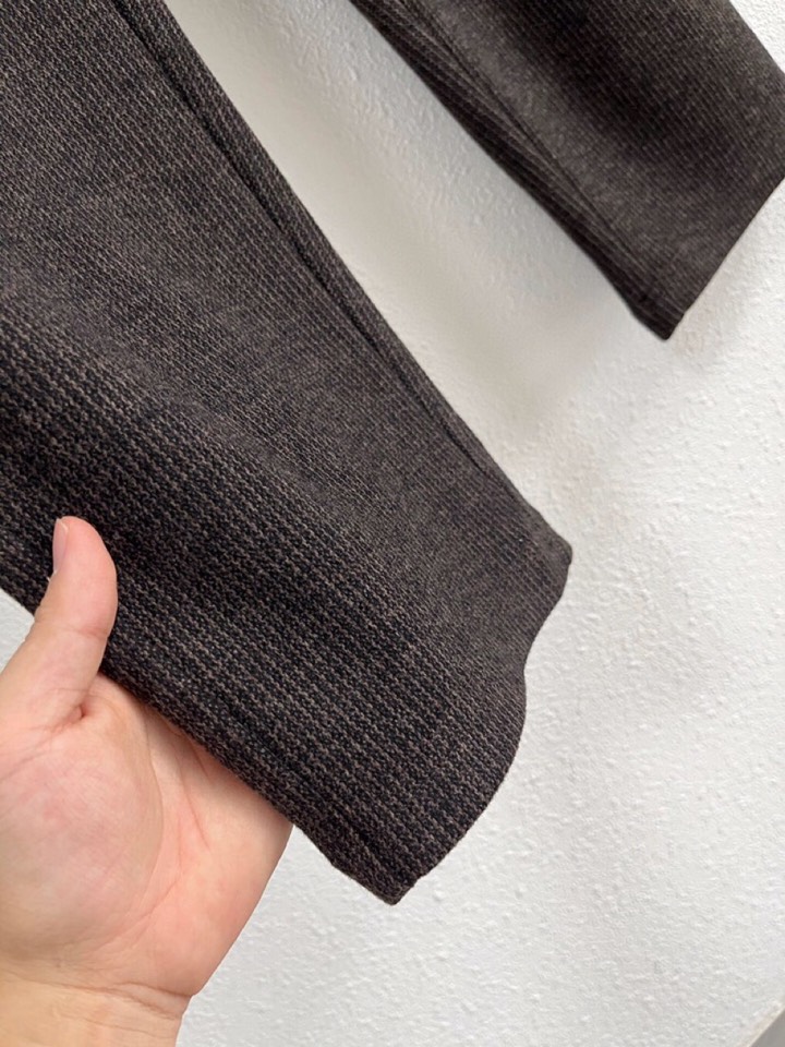 Loro Piana 诺悠翩雅lP🆕 秋冬全品相订单，保暖有型 羊毛呢混纺松紧腰直脚休闲裤 经典百搭 标