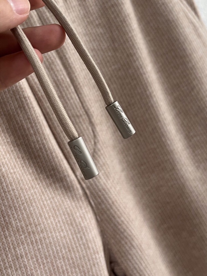 Loro Piana 诺悠翩雅lP🆕 秋冬全品相订单，保暖有型 羊毛呢混纺松紧腰直脚休闲裤 经典百搭 标