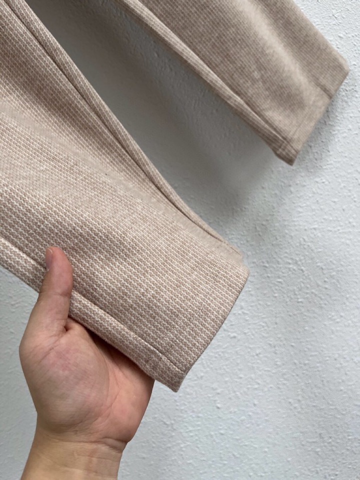 Loro Piana 诺悠翩雅lP🆕 秋冬全品相订单，保暖有型 羊毛呢混纺松紧腰直脚休闲裤 经典百搭 标