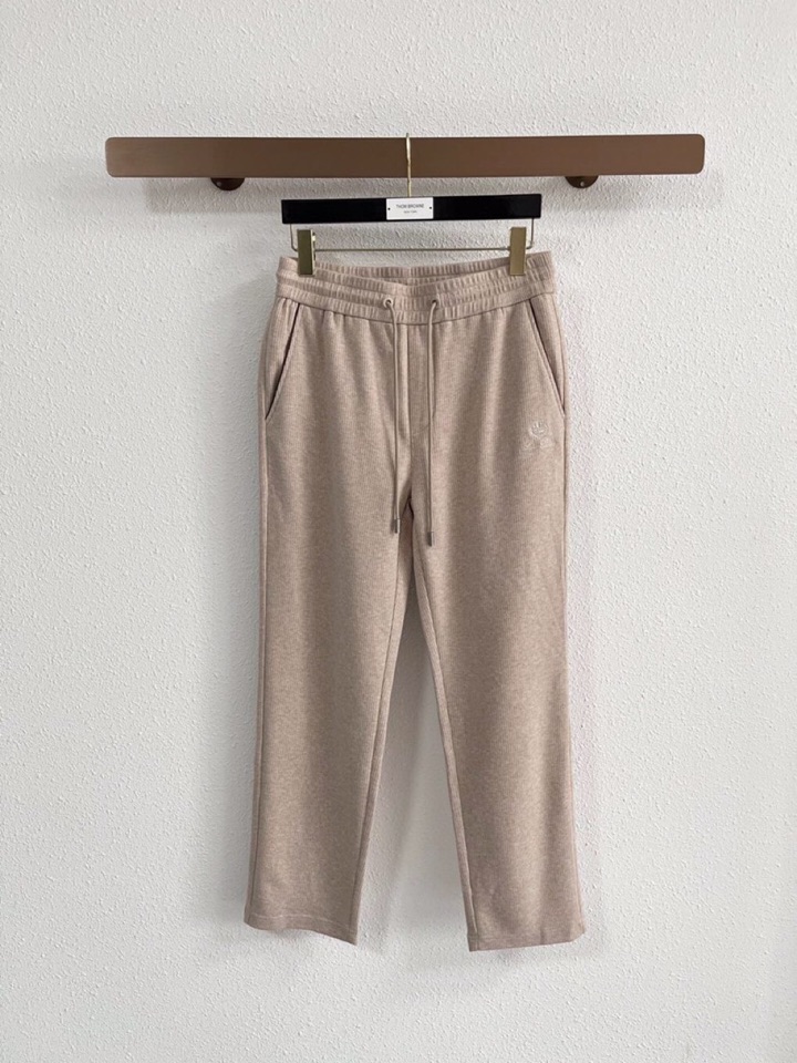 Loro Piana 诺悠翩雅lP🆕 秋冬全品相订单，保暖有型 羊毛呢混纺松紧腰直脚休闲裤 经典百搭 标