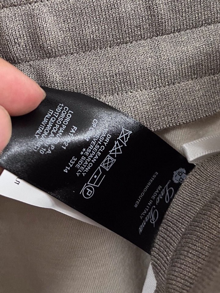 Loro Piana 诺悠翩雅lP🆕 秋冬 全品相订单，保暖有型 羊毛呢混纺松紧腰直脚休闲裤 经典百搭 