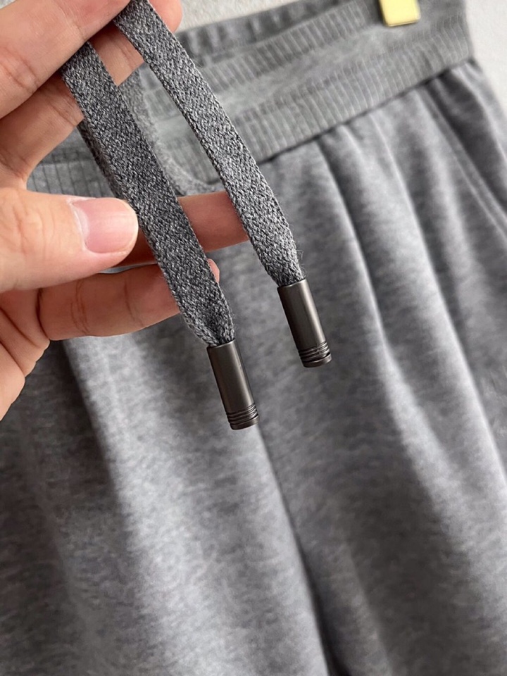 Loro Piana 诺悠翩雅lP🆕 秋冬 全品相订单，保暖有型 羊毛呢混纺松紧腰直脚休闲裤 经典百搭 