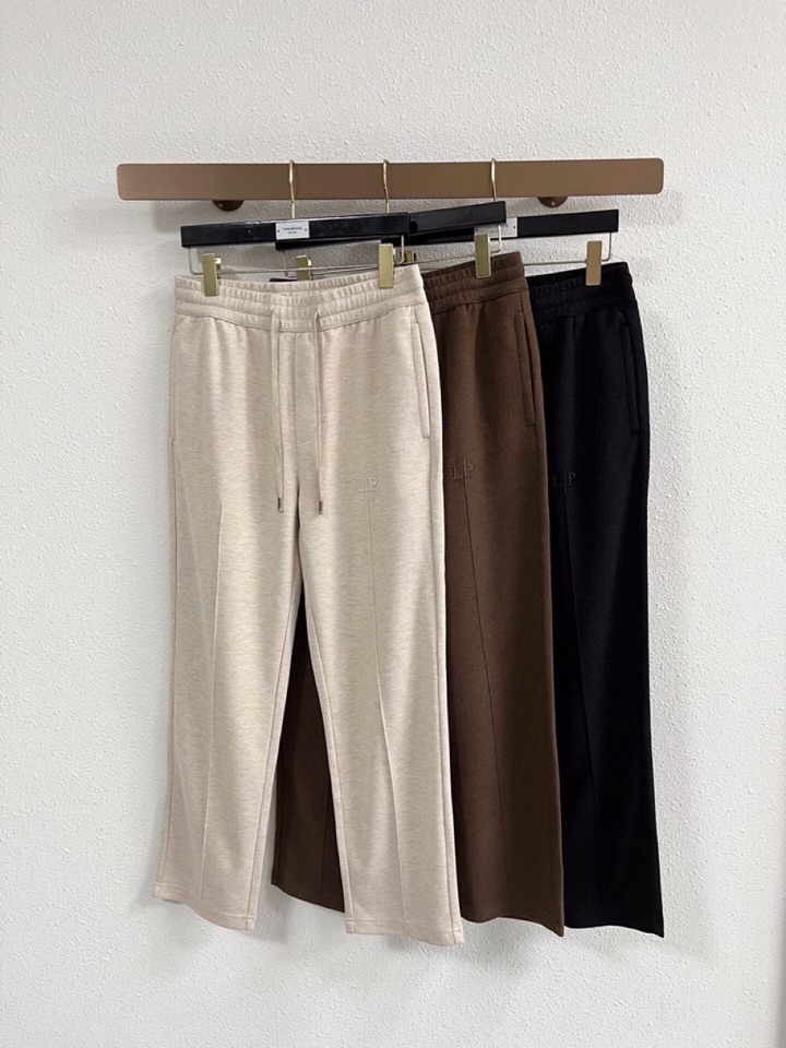 Loro Piana 诺悠翩雅lP🆕 秋冬 全品相订单，保暖有型 羊毛呢混纺松紧腰直脚休闲裤 经典百搭 