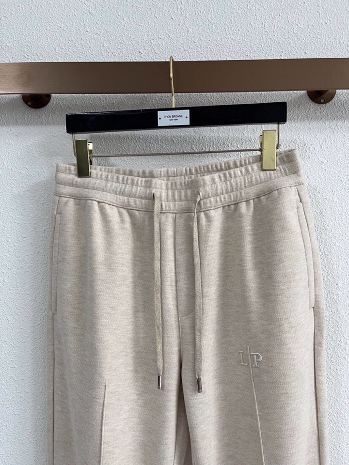 Loro Piana 诺悠翩雅lP🆕 秋冬 全品相订单，保暖有型 羊毛呢混纺松紧腰直脚休闲裤 经典百搭 