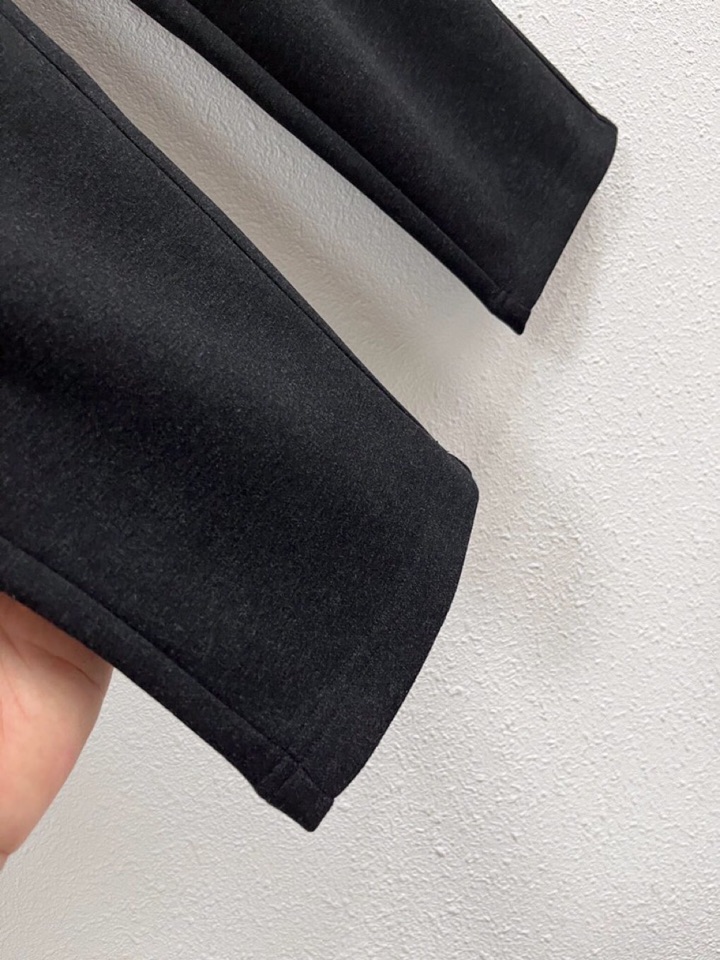 Loro Piana 诺悠翩雅lP🆕 秋冬 全品相订单，保暖有型 羊毛呢混纺松紧腰直脚休闲裤 经典百搭 