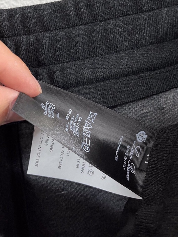 Loro Piana 诺悠翩雅lP🆕 秋冬 全品相订单，保暖有型 羊毛呢混纺松紧腰直脚休闲裤 经典百搭 