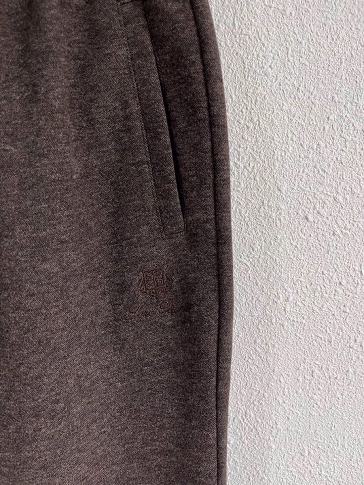 Loro Piana 诺悠翩雅lP🆕 秋冬 全品相订单，保暖有型 羊毛呢混纺松紧腰直脚休闲裤 经典百搭 