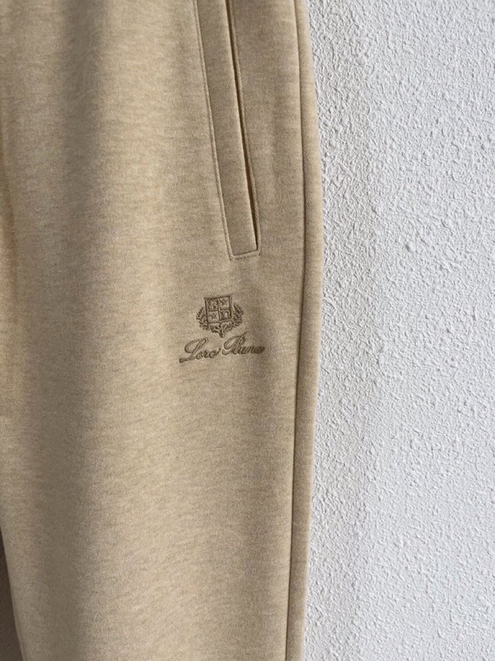 Loro Piana 诺悠翩雅lP🆕 秋冬 全品相订单，保暖有型 羊毛呢混纺松紧腰直脚休闲裤 经典百搭 