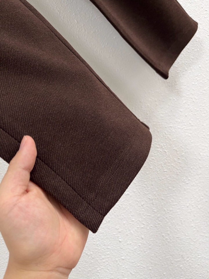 Loro Piana 诺悠翩雅lP🆕 秋冬 全品相订单，保暖有型 羊毛呢混纺松紧腰直脚休闲裤 经典百搭 