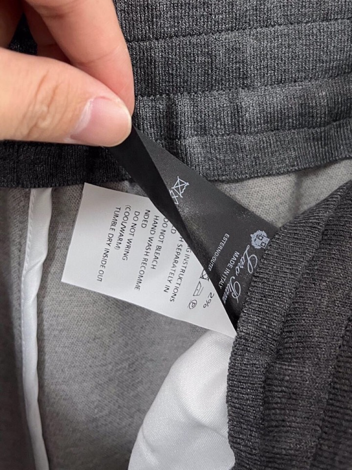 Loro Piana 诺悠翩雅lP🆕 秋冬 全品相订单，保暖有型 羊毛呢混纺松紧腰直脚休闲裤 经典百搭 
