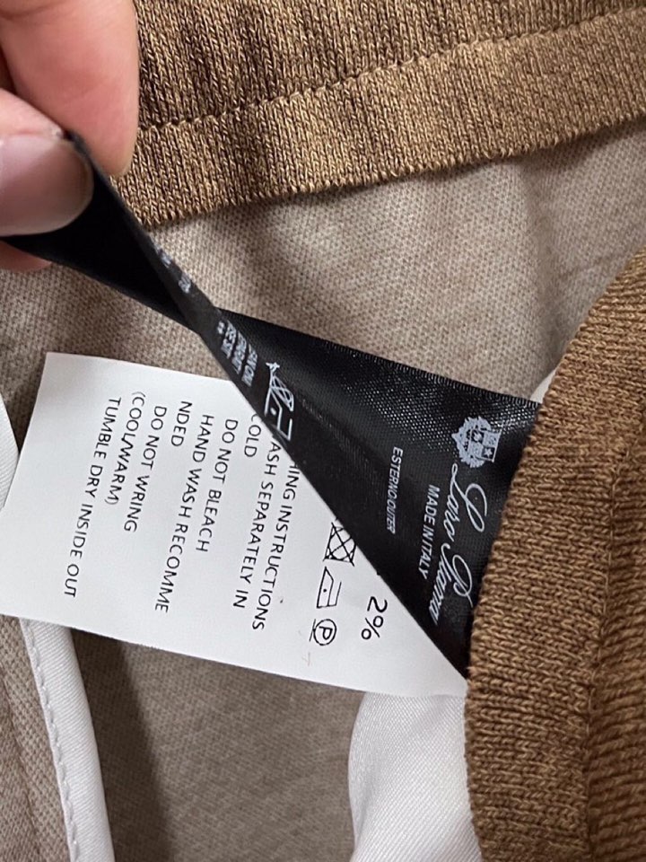 Loro Piana 诺悠翩雅lP🆕 秋冬 全品相订单，保暖有型 羊毛呢混纺松紧腰直脚休闲裤 经典百搭 