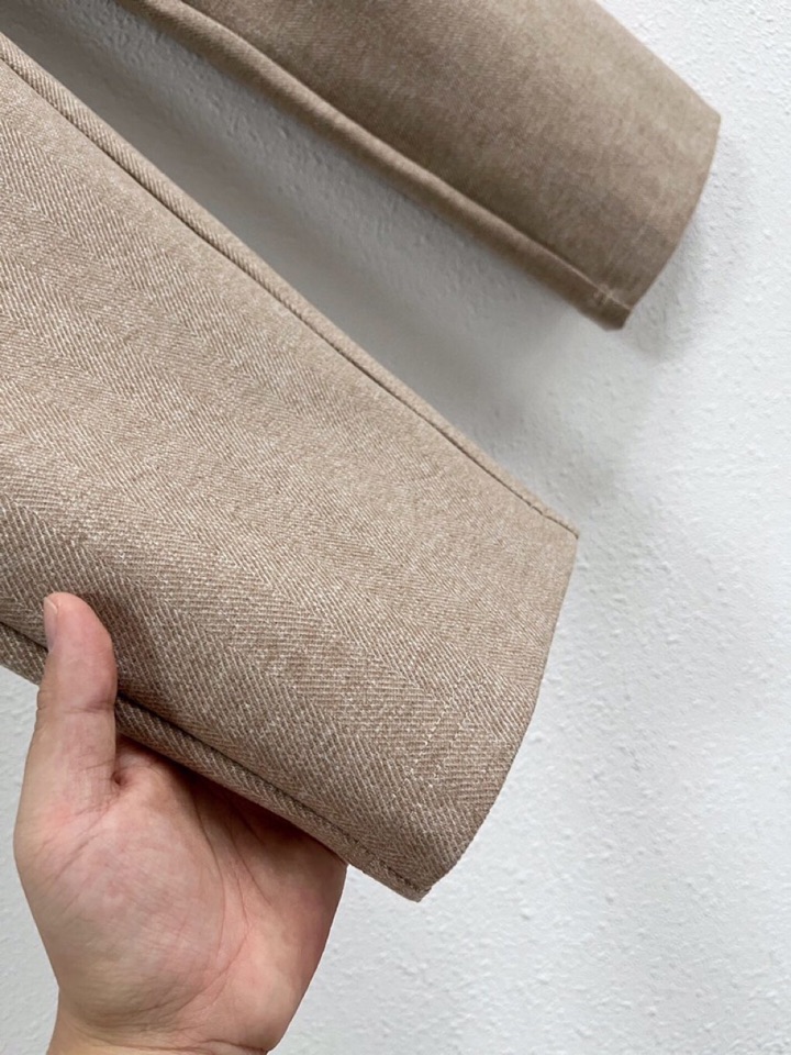 Loro Piana 诺悠翩雅lP🆕 秋冬 全品相订单，保暖有型 羊毛呢混纺松紧腰直脚休闲裤 经典百搭 