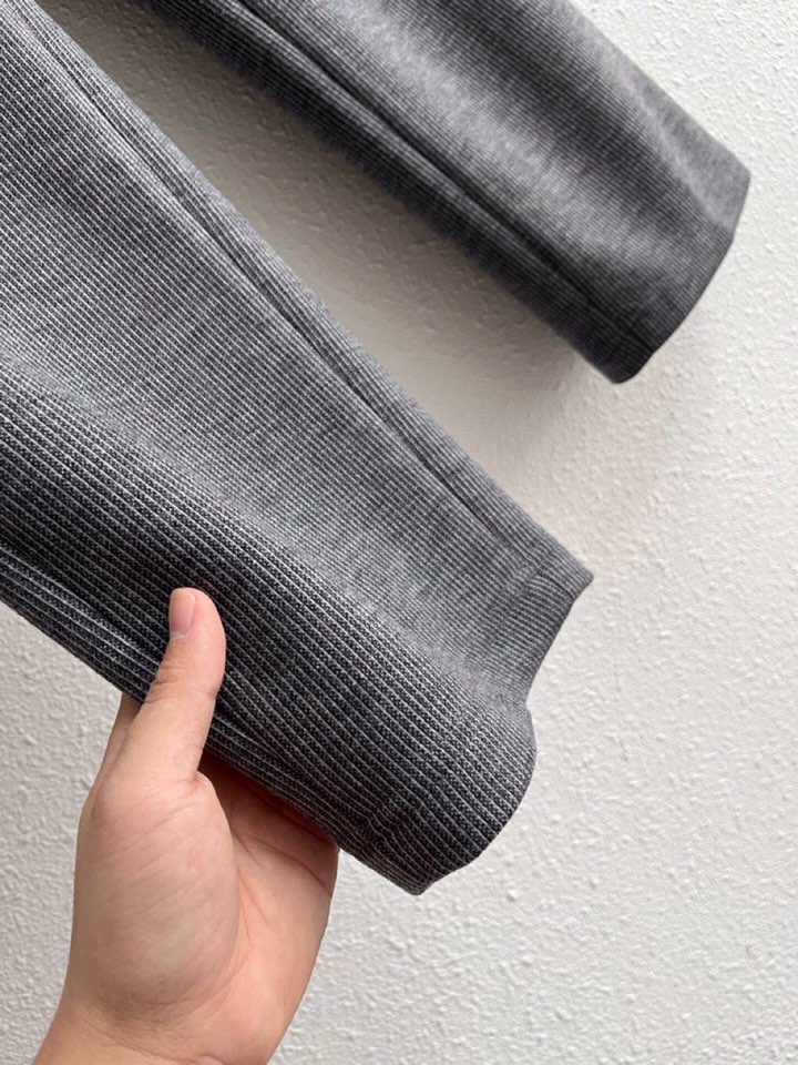 Loro Piana 诺悠翩雅lP🆕 秋冬 全品相订单，保暖有型 羊毛呢混纺松紧腰直脚休闲裤 经典百搭 