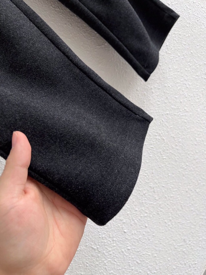 Ermenegildo Zegna 杰尼亚秋冬新款男士直筒运动裤，羊绒羊毛混纺面料休闲裤、三标齐、松紧腰