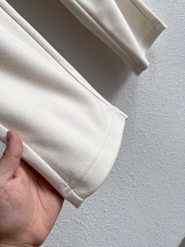 Ermenegildo Zegna 杰尼亚秋冬新款男士直筒运动裤，羊绒羊毛混纺面料休闲裤、三标齐、松紧腰