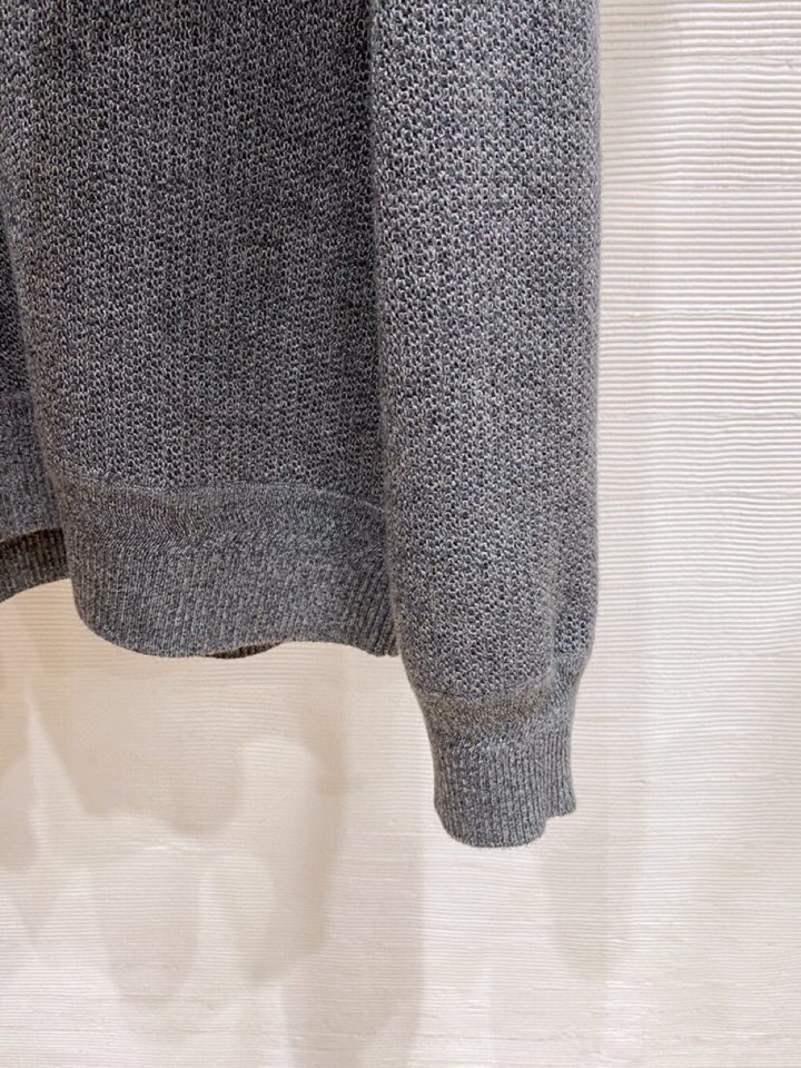 Loro Piana 诺悠翩雅 lP🆕秋冬新款老钱风 高端羊毛混纺翻领毛衣 三色\n码数：M-3xl(4