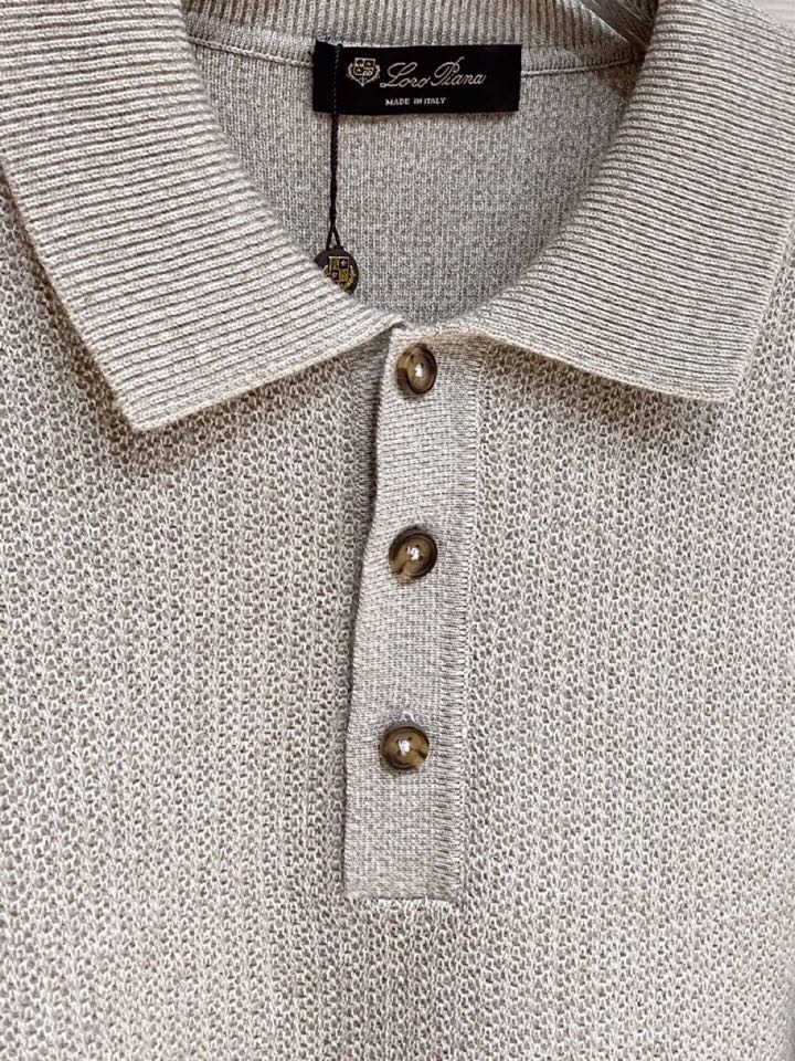 Loro Piana 诺悠翩雅 lP🆕秋冬新款老钱风 高端羊毛混纺翻领毛衣 三色\n码数：M-3xl(4