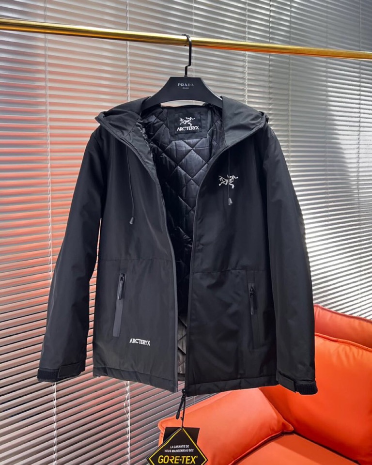 (Arcteryx）始祖鸟2025秋冬棉服夹克外套，定制原版logo五金，精致工艺面料，顶级元素融合打造