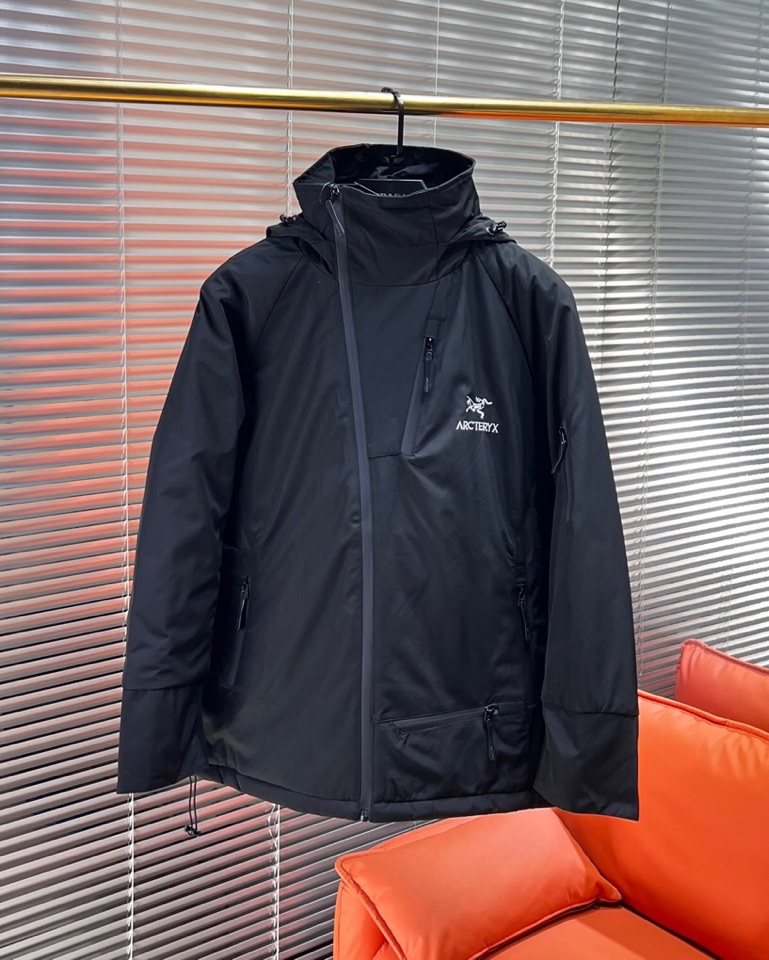 (Arcteryx）始祖鸟2025秋冬棉服夹克外套，定制原版logo五金，精致工艺面料，顶级元素融合打造
