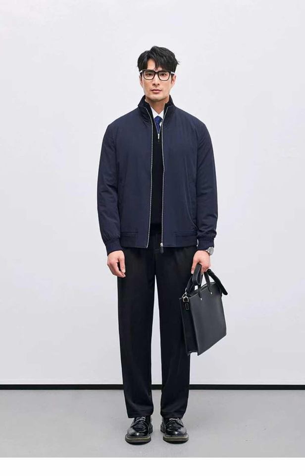 Loro Piana 诺悠翩雅lP🆕 秋冬补新款，爆款飞行员加棉立领夹克、三色齐发，简约大气上档次；面料