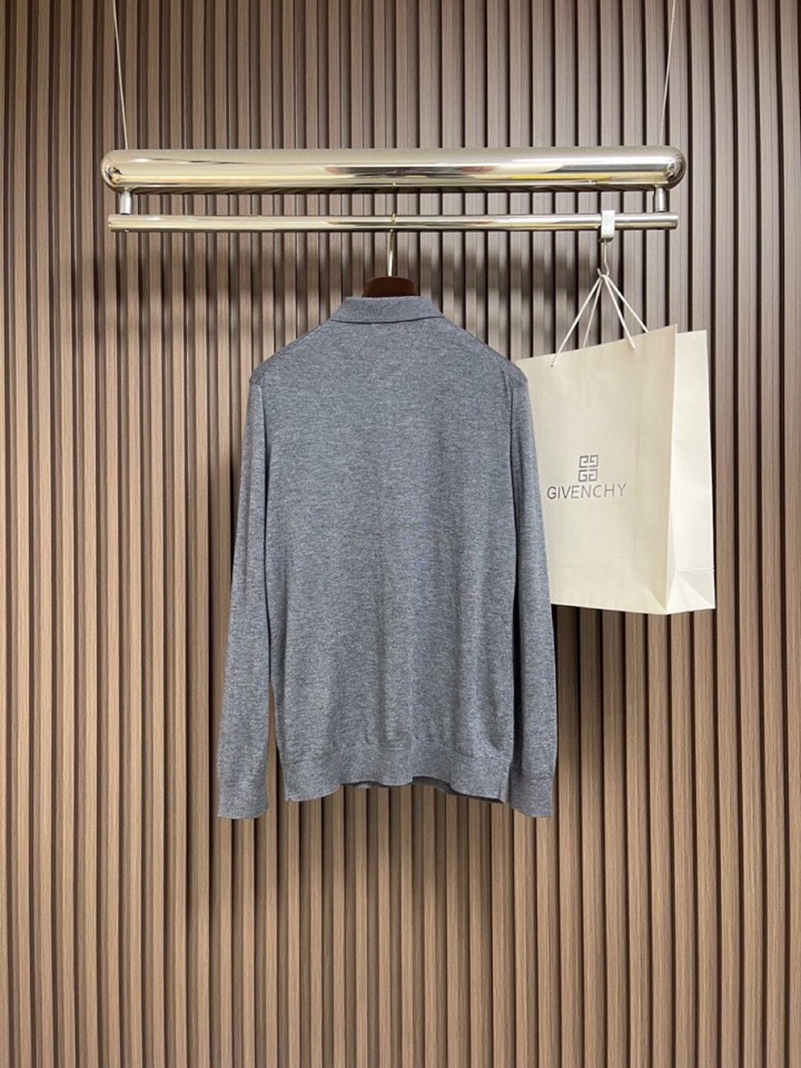 kiton 奇顿半拉链翻领毛衣针织衫，精选优质美利奴羊毛，轻盈蓬松却比普通羊毛更保暖，室内外自由切换，告