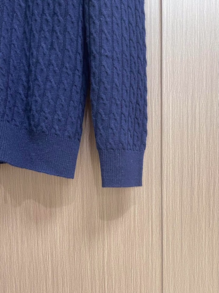 kiton 拉链小高领针织开衫毛衣，精选优质美利奴羊毛，轻盈蓬松却比普通羊毛更保暖，室内外自由切换，告别