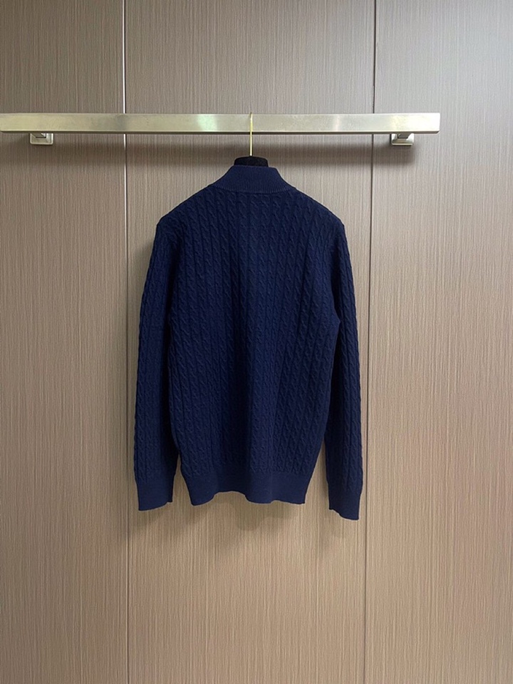 kiton 拉链小高领针织开衫毛衣，精选优质美利奴羊毛，轻盈蓬松却比普通羊毛更保暖，室内外自由切换，告别