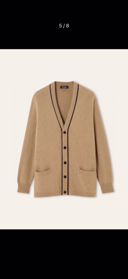 Loro Piana 诺悠翩雅lP🆕 羊绒针织毛衣开衫，100％顶级羊绒面料，奢级纤维带来云朵般柔糯触感