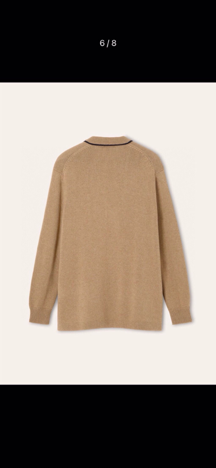 Loro Piana 诺悠翩雅lP🆕 羊绒针织毛衣开衫，100％顶级羊绒面料，奢级纤维带来云朵般柔糯触感