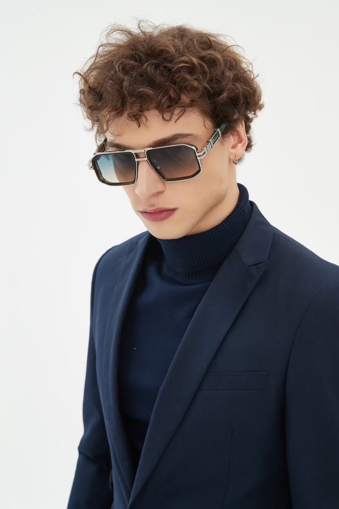 ‼️ 模特图 BALMAIN 巴尔曼🍁🍁🍁MODEL：BPS-278-57//BLK- GLD🍁🍁🍁SI