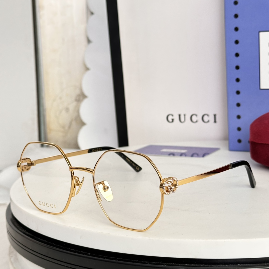 ‼️钻石➕10 GUCC*🐝🐝🐝MODEL：GG2048O🐝🐝🐝SIZE：54口19-135🐝🐝🐝