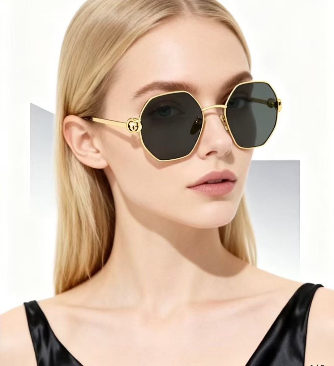 ‼️钻石➕10 官网图 GUCC*🐝🐝🐝MODEL：GG2048O🐝🐝🐝SIZE：54口19-135🐝🐝