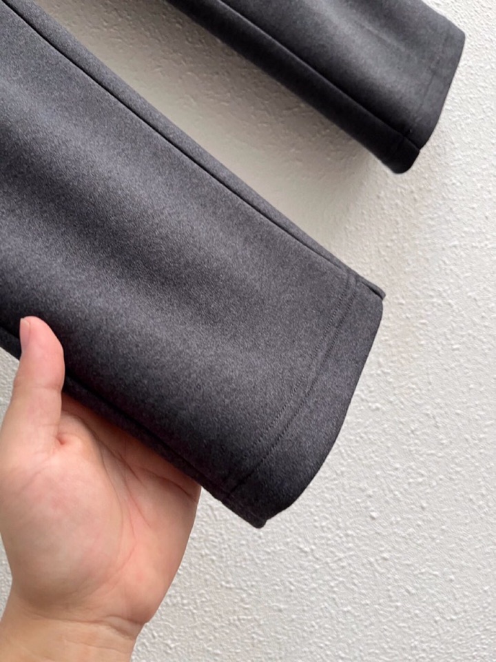 Loro Piana 诺悠翩雅lP🆕 秋冬 全品相订单，保暖有型 羊毛呢混纺松紧腰直脚休闲裤 经典百搭 