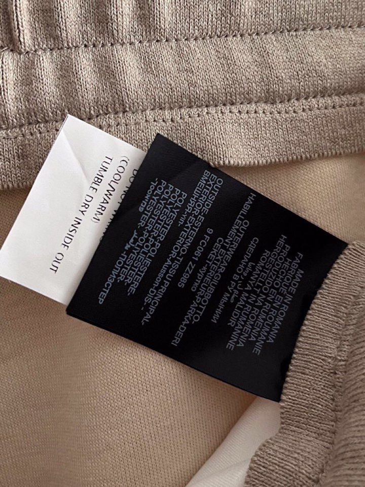 Ermenegildo Zegna 杰尼亚秋冬新款男士直筒运动裤，羊绒羊毛混纺面料休闲裤、三标齐、松紧腰