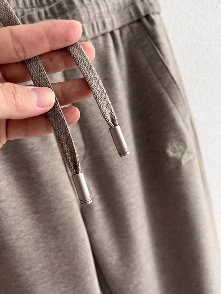 Loro Piana 诺悠翩雅lP🆕 秋冬全品相订单，保暖有型 黄金配比 羊绒蛋白混纺松紧腰直脚休闲裤 